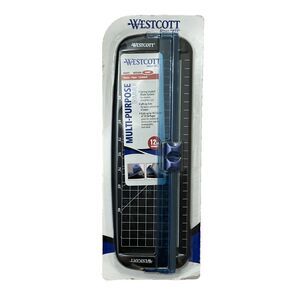 Westcott Black Multi-Purpose Personal Paper Trimmer Home Office School Crafts